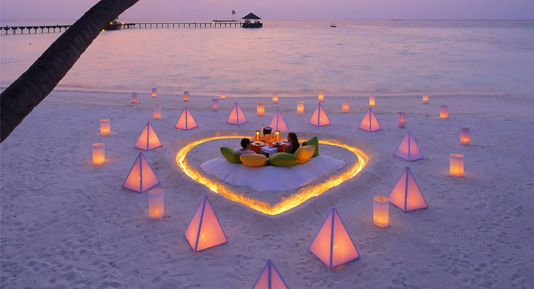 Night life at Maldives