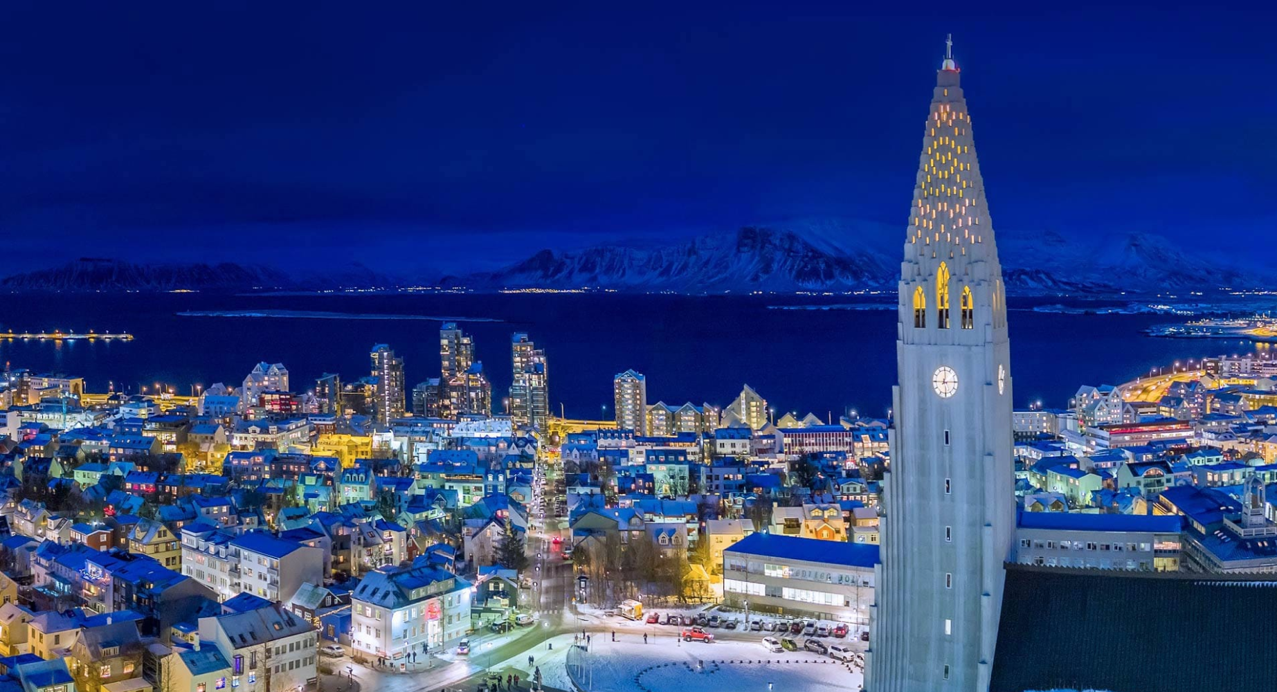 A beautiful night in Iceland